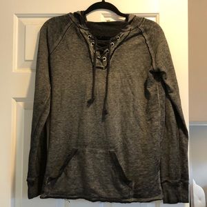 Long sleeve hooded sweater